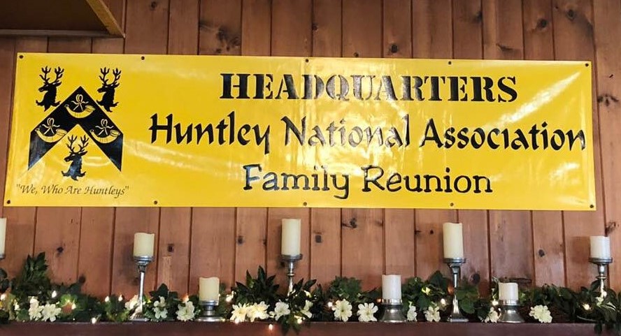 Headquarters: Hartley National Association family reunion sign